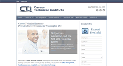 Desktop Screenshot of careertechnical.edu